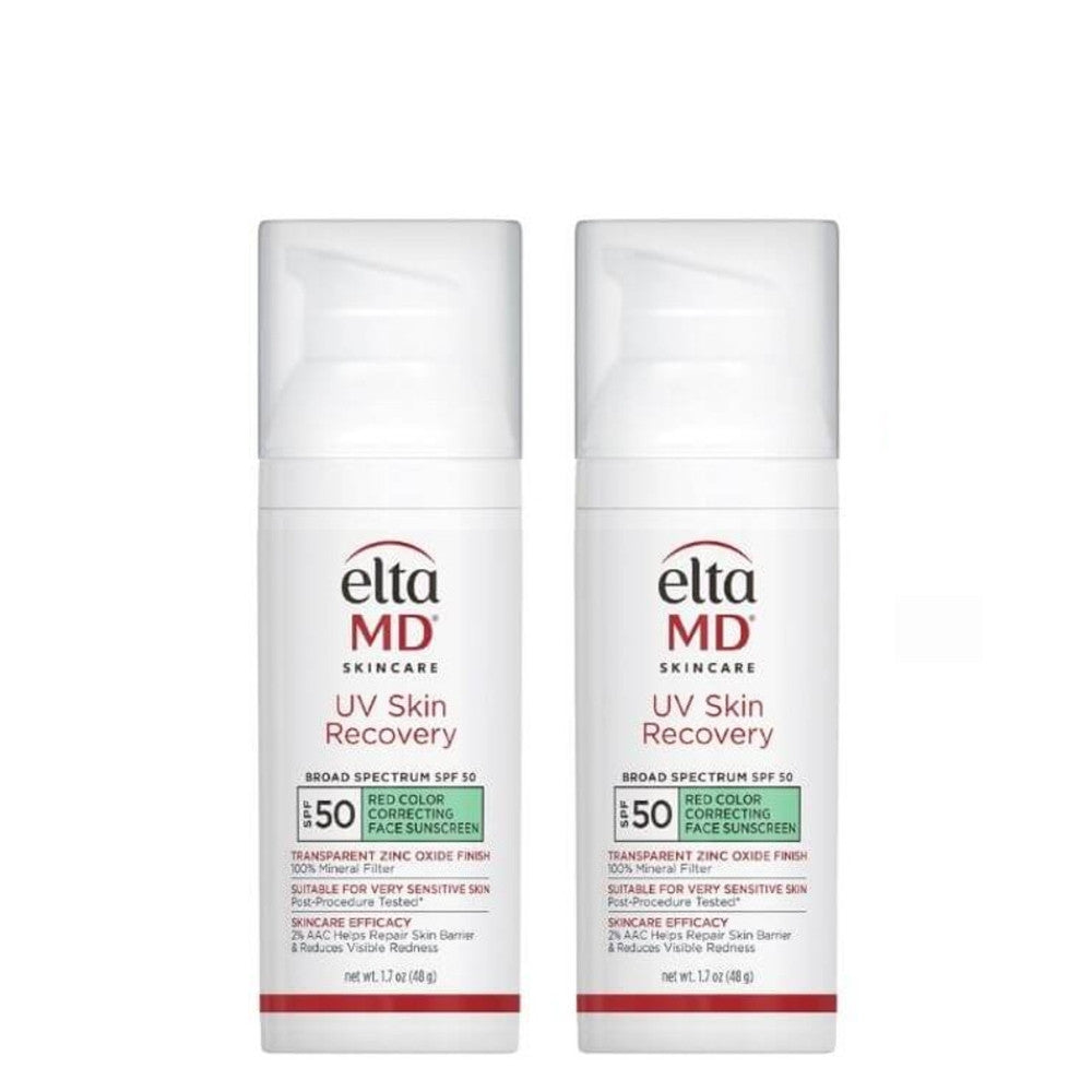 EltaMD UV Skin Recovery Green Tint SPF 50 Duo