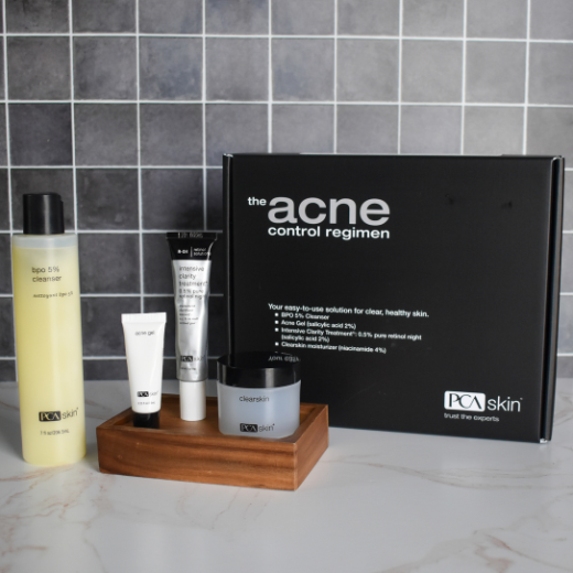 Get Comprehensive Clearance with the PCA Skin New Acne Control Regimen