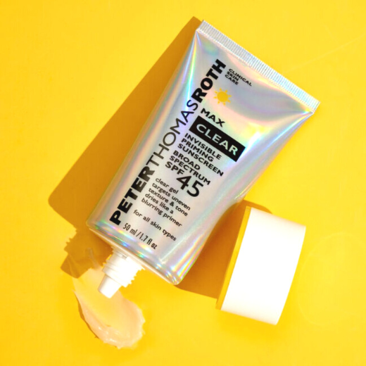 Prime + Protect With Peter Thomas Roth Max Clear Priming Sunscreen