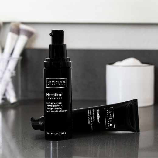 Oust Neck Wrinkles with Revision Nectifirm and Nectifirm Advanced