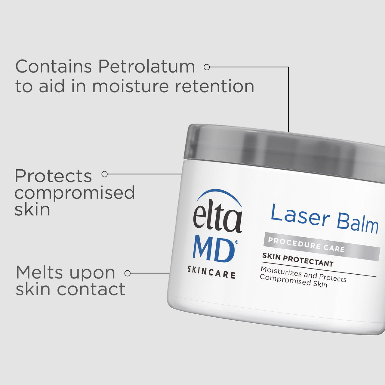 EltaMD Laser Balm 3.8 fl oz - SkinElite - features
