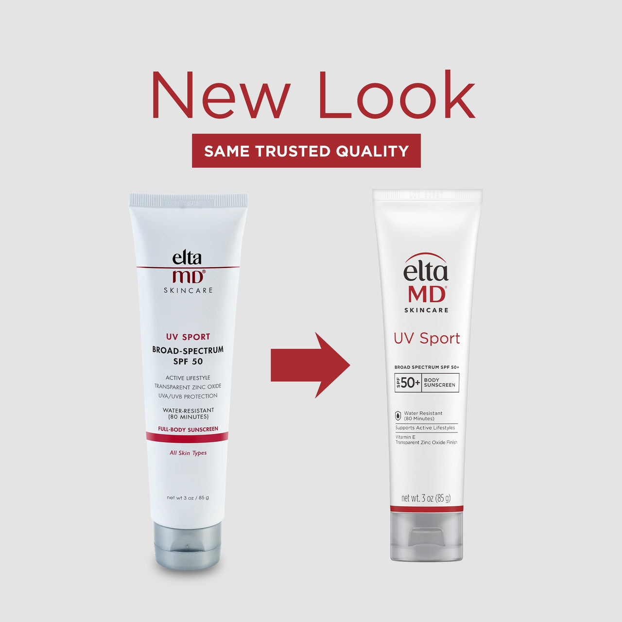 EltaMD UV Sport Broad-Spectrum SPF 50 - SkinElite - new look 8 oz