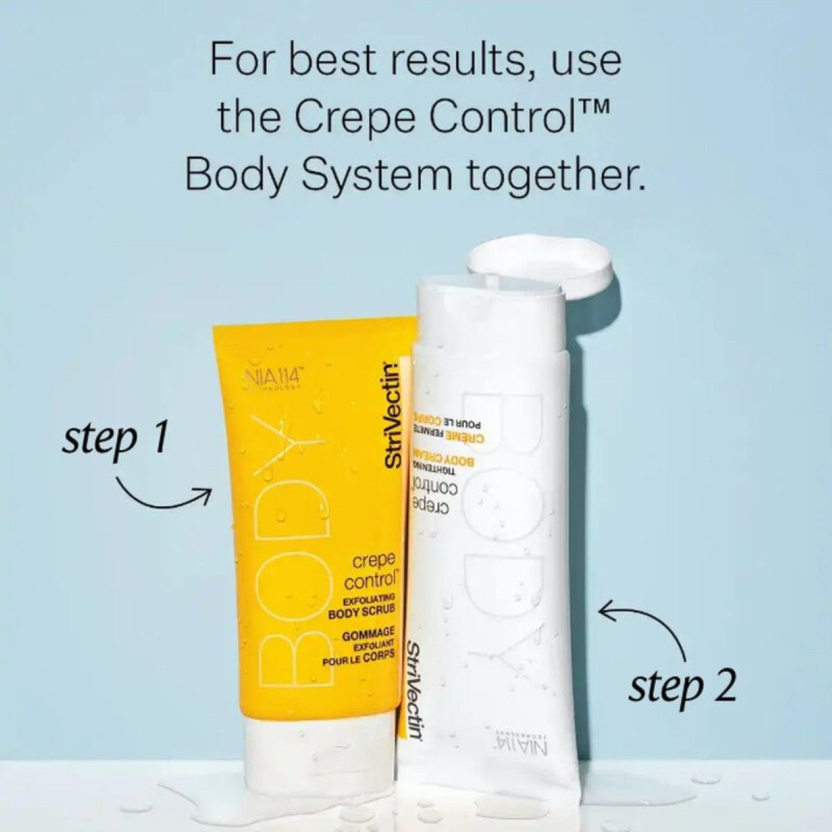 StriVectin Crepe Control™ Tightening Body Cream 6.7 oz - SkinElite - set