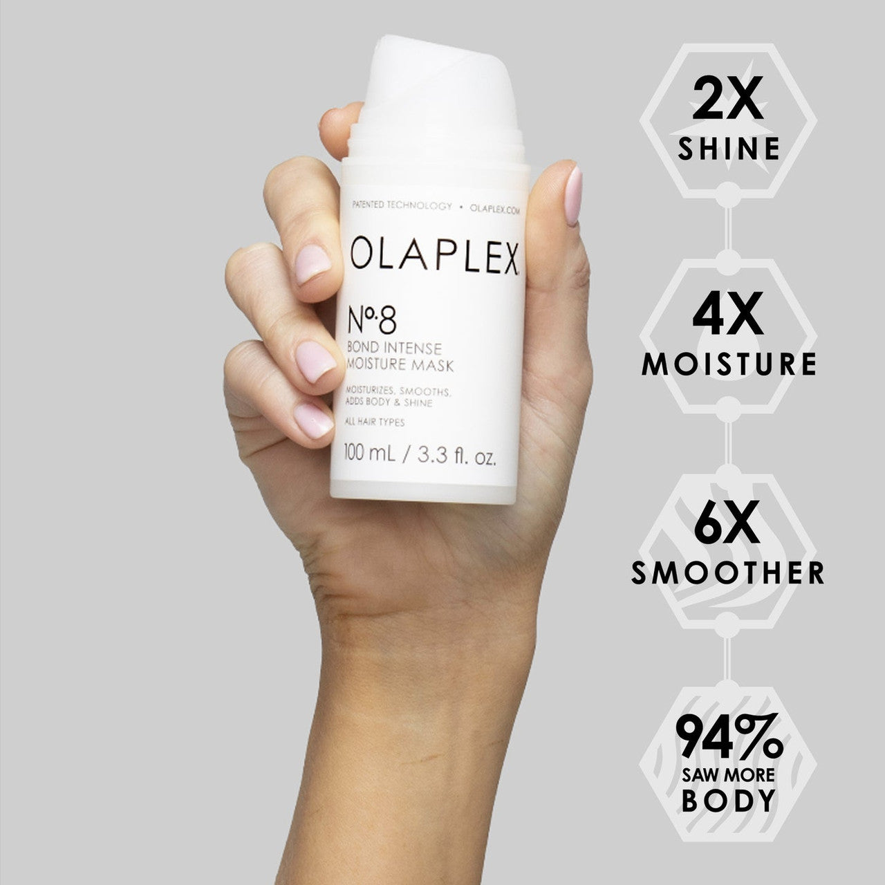 Olaplex Nº.8 Bond Intense Moisture Mask 3.3 fl oz - SkinElite - benefits