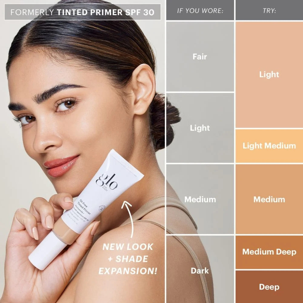 Glo Skin Beauty Oil Free Tinted Primer Shade Conversion Chart