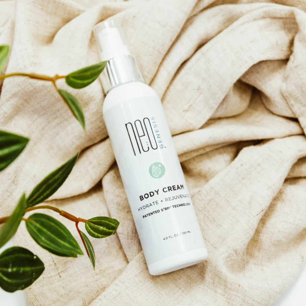 NeoGenesis Body Cream on Cloth