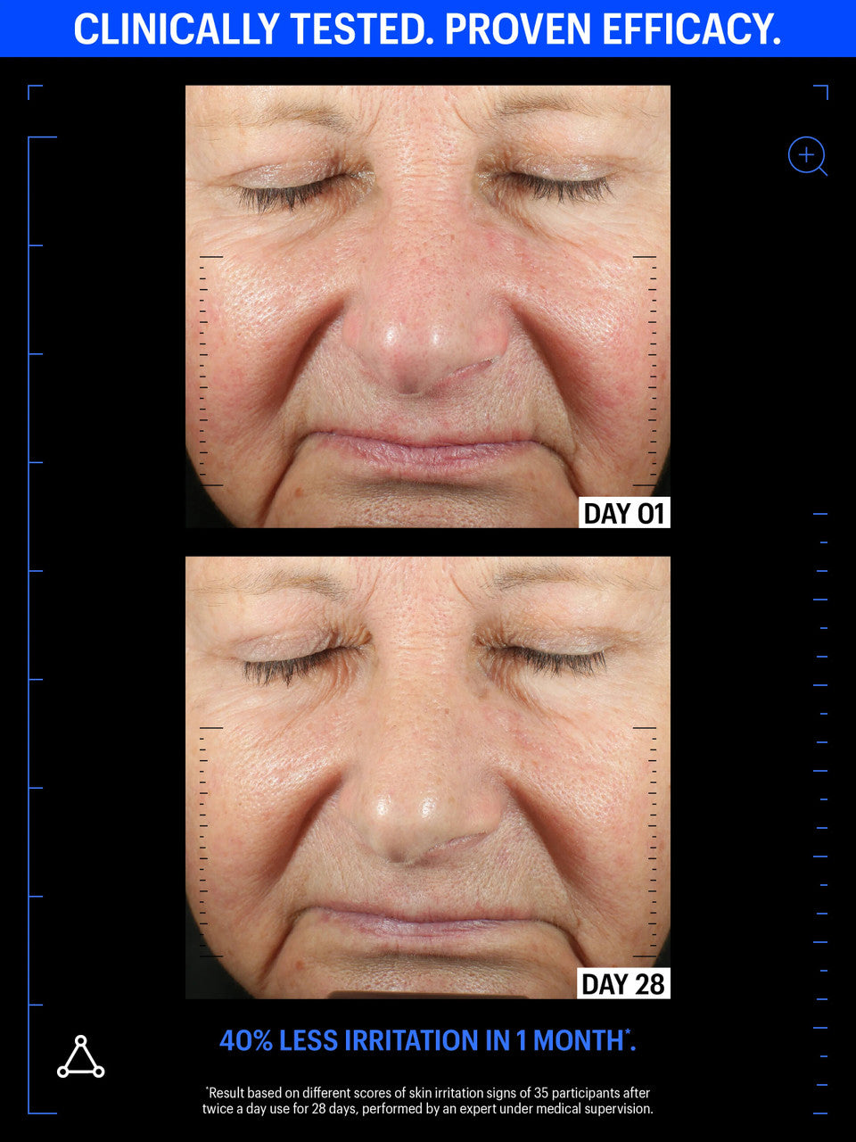 Allies of Skin Copper Tripeptide & Ectoin Advanced Repair Serum 1 fl oz - SkinElite - before and after 1