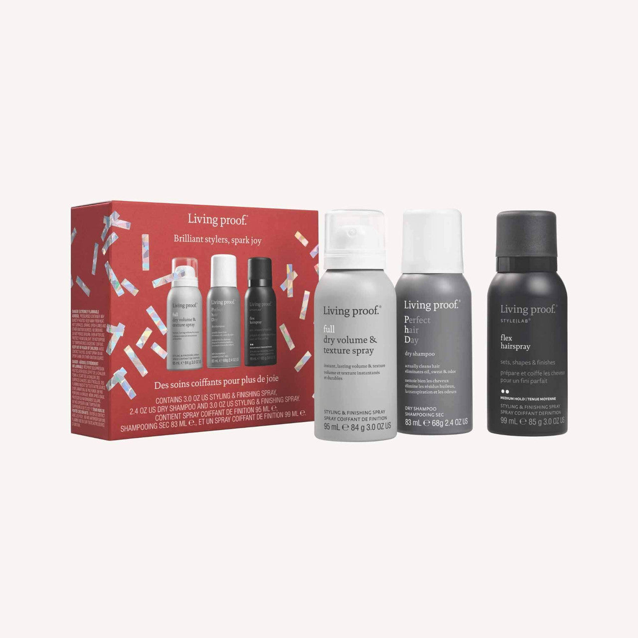 Living Proof Brilliant Stylers Hair Care Gift Set - SkinElite