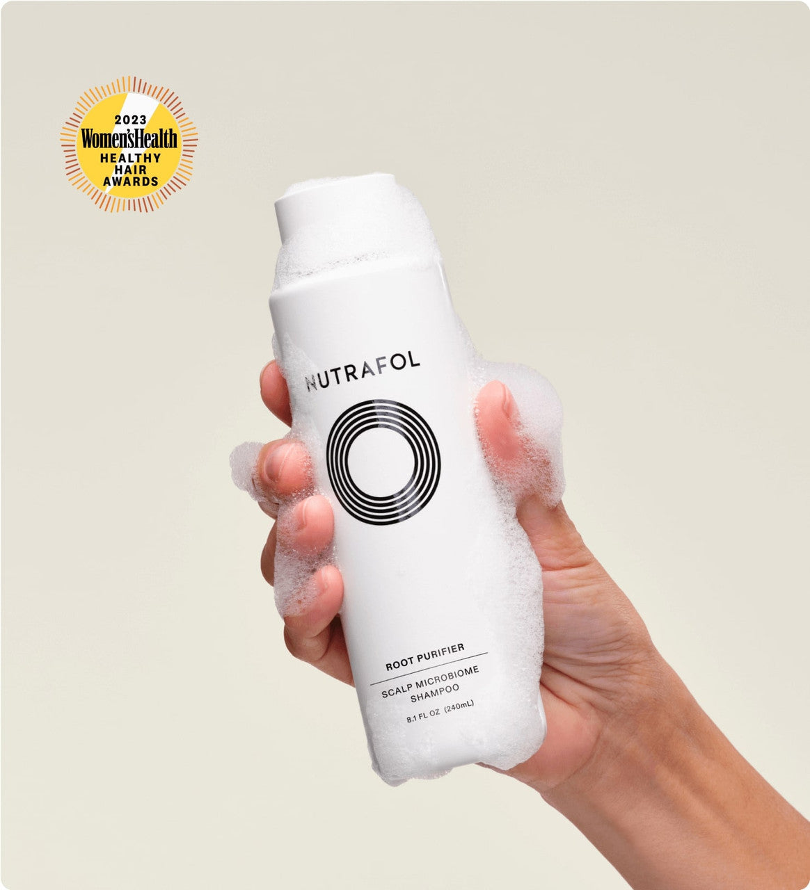 Nutrafol Root Purifier Shampoo 8.1 fl oz - SkinElite - bottle