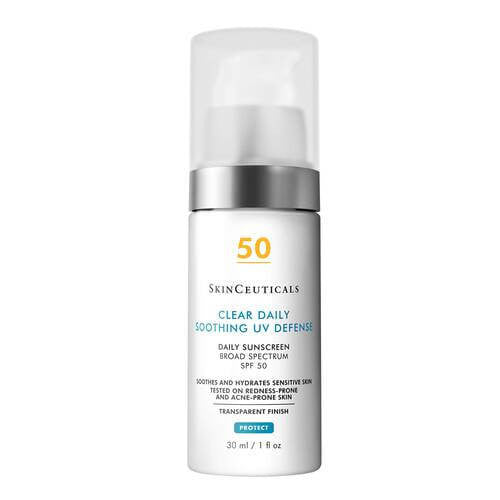 SkinCeuticals Clear Daily Soothing UV Defense Sunscreen SPF 50 - 1 fl oz - SkinElite