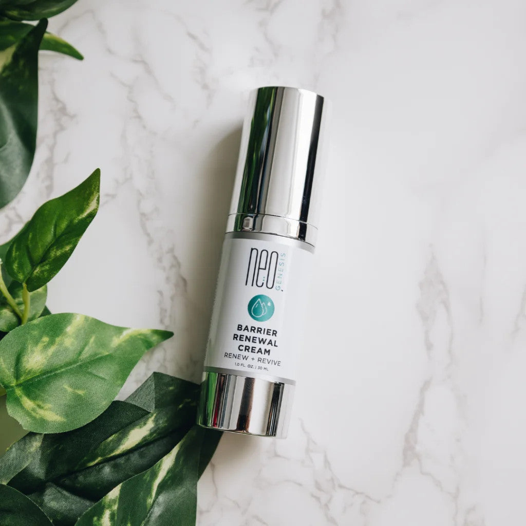 NeoGenesis Barrier Renewal Cream Next to Vine