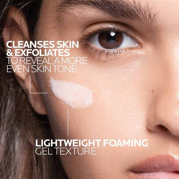 La Roche-Posay Mela B3 Facial Gel Cleanser With Melasyl™ + Niacinamide 6.76 fl oz - SkinElite - benefits