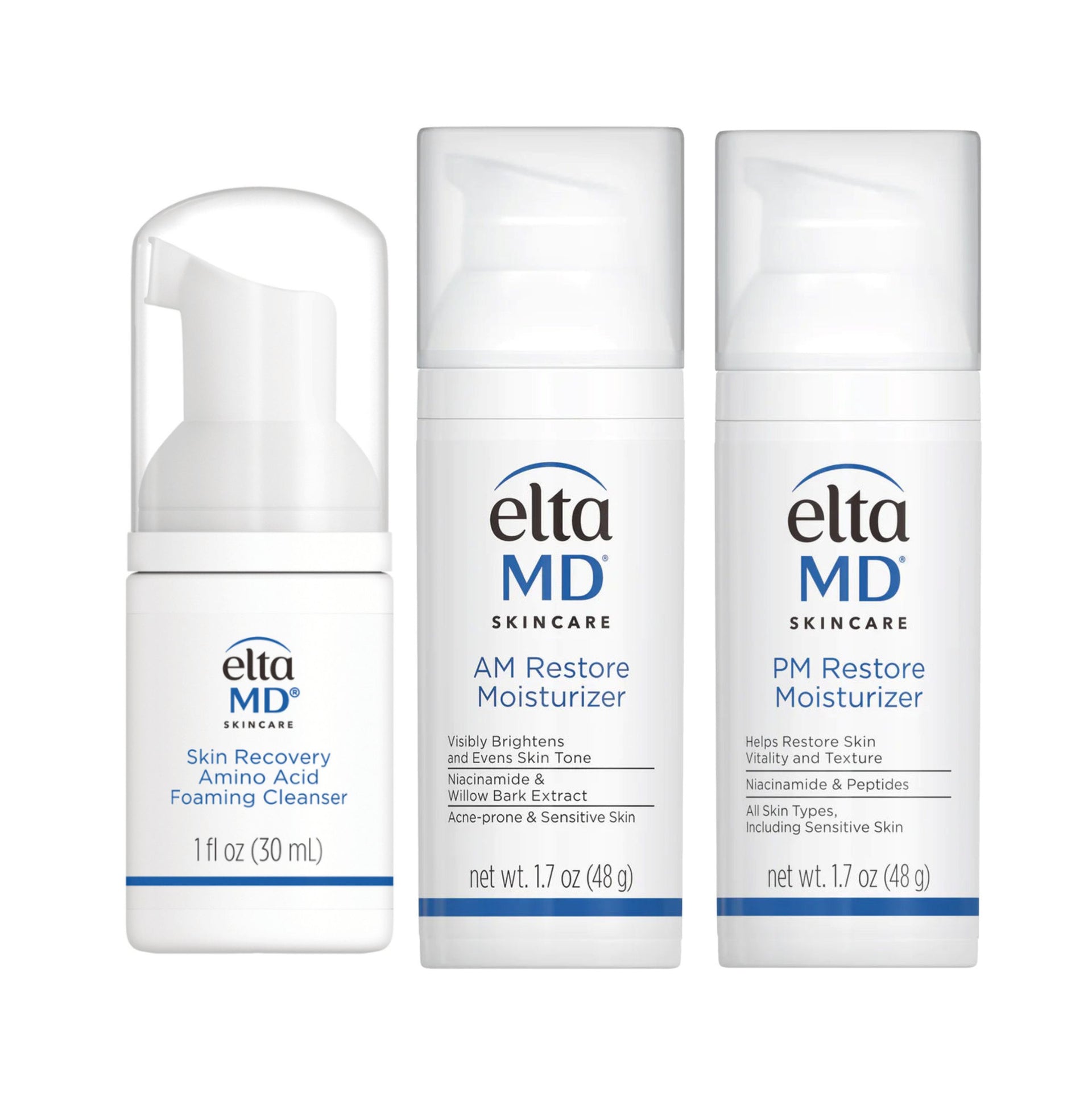 EltaMD AM & PM Restore Facial Moisturizer Value Set