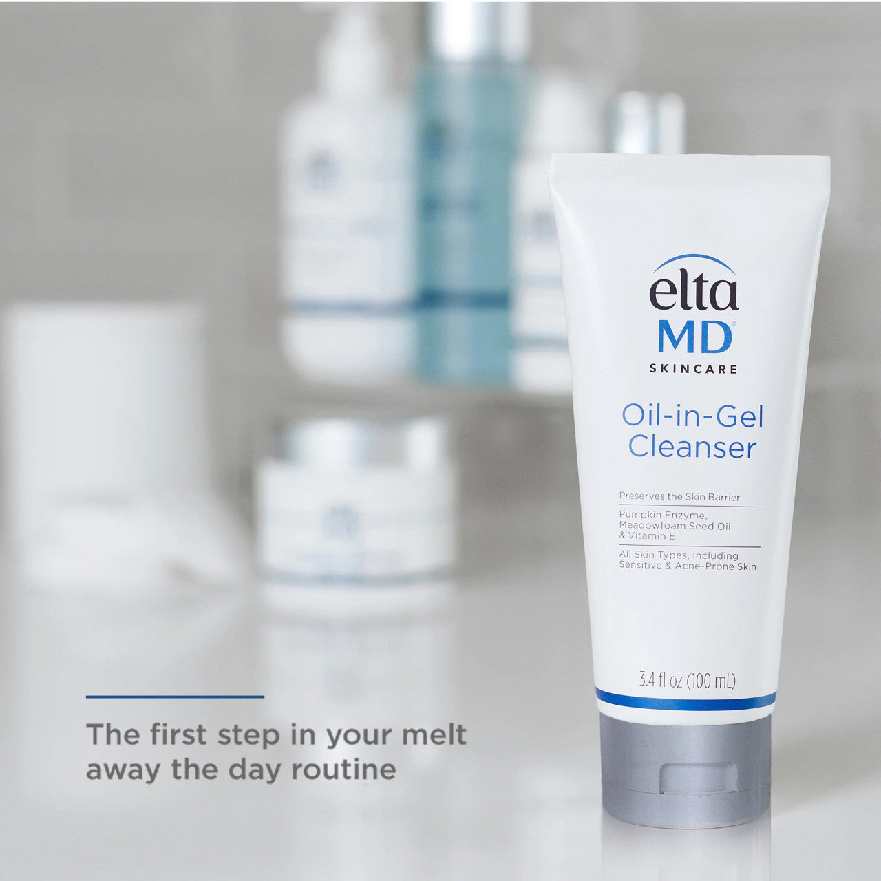 EltaMD Oil-In-Gel Cleanser 3.4 fl oz info 3