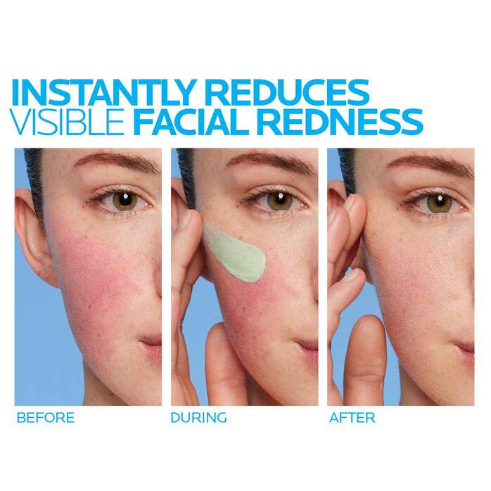La Roche-Posay Toleriane Rosaliac AR Face Cream For Visible Redness 1.35 fl oz - SkinElite - before and after
