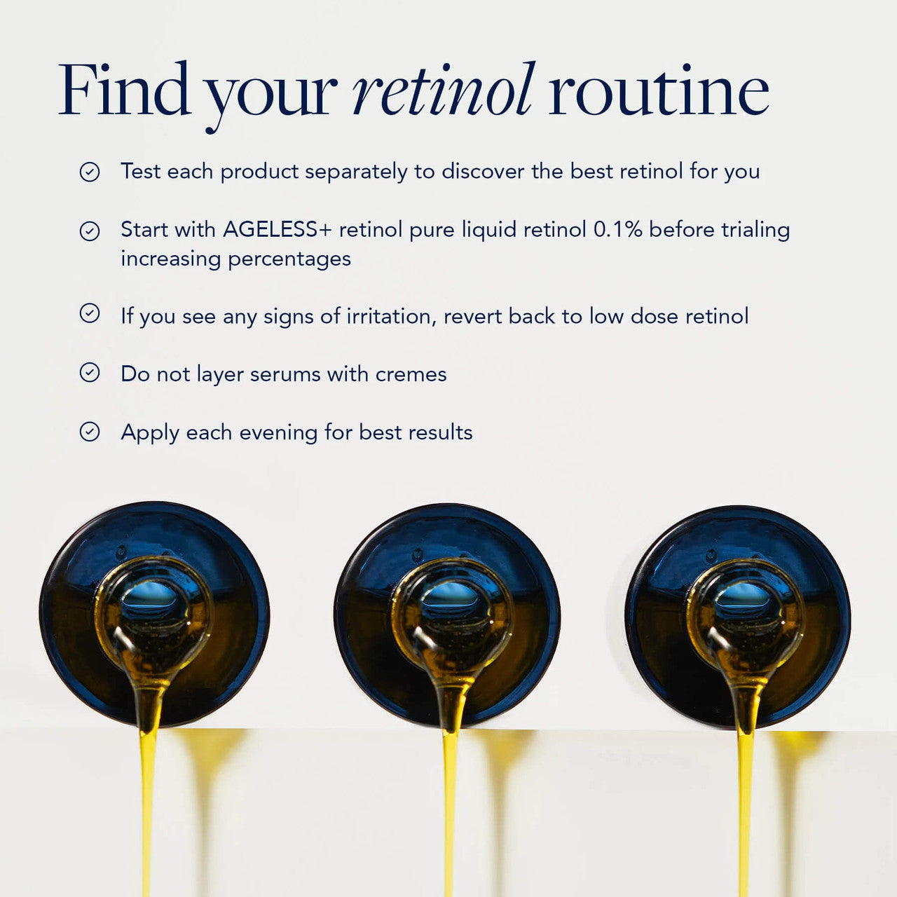 IMAGE AGELESS+ retinol trial kit – set of 4 - Skin Elite - routine