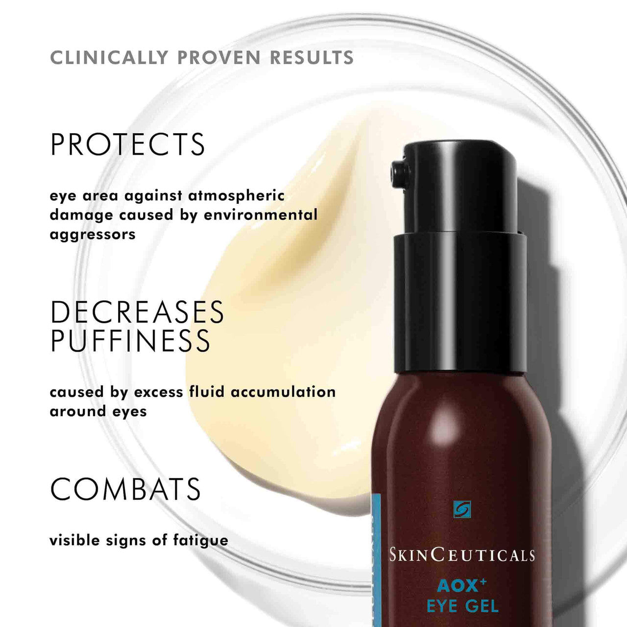 SkinCeuticals AOX+ Eye Gel 0.5 fl oz - SkinElite - benefits