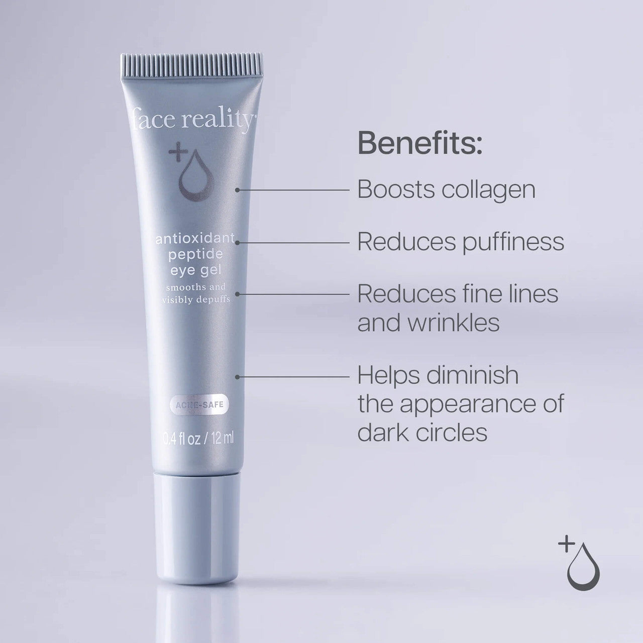 Face Reality Antioxidant Peptide Eye Gel 0.4 fl oz - Skin Elite - benefits