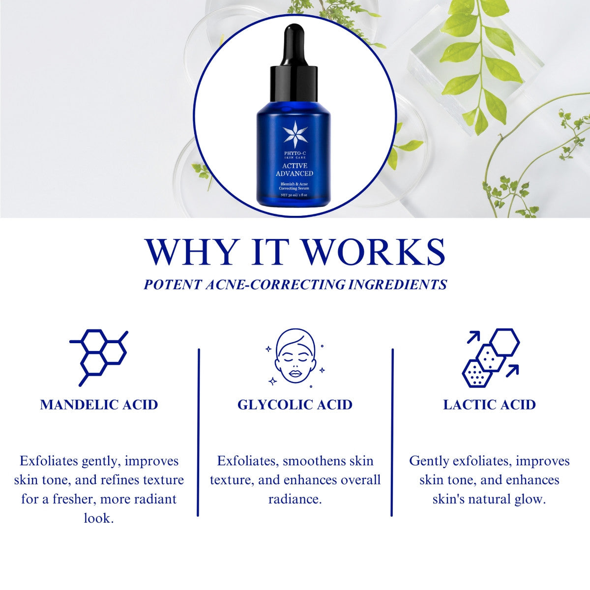 Phyto-C Active Advanced 1 fl oz - SkinElite - ingredients