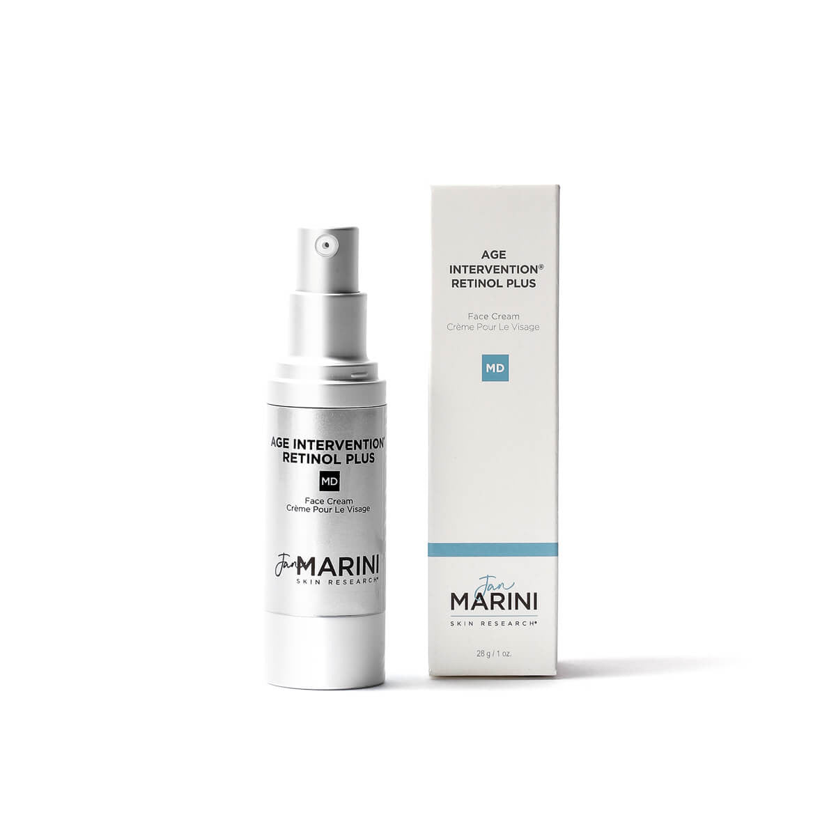 Jan Marini Age Intervention Retinol Plus MD Bottle and Box