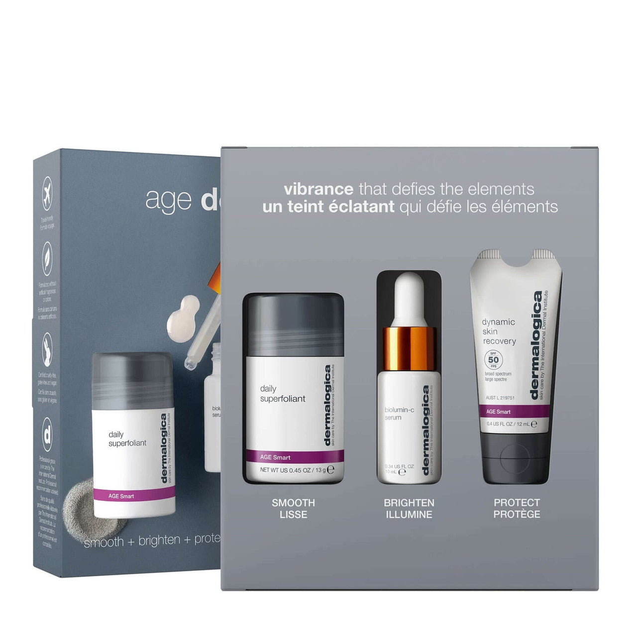 Dermalogica Age Defense Kit - set of 3 - SkinElite - inside box