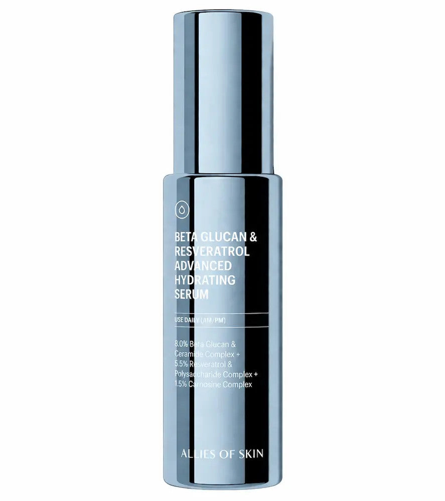 Allies of Skin Beta Glucan & Resveratrol Advanced Hydrating Serum 1 fl oz available at Skin Elite
