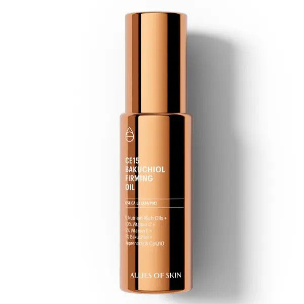 Allies of Skin CE15 Bakuchiol Firming Oil 1 oz available at Skin Elite