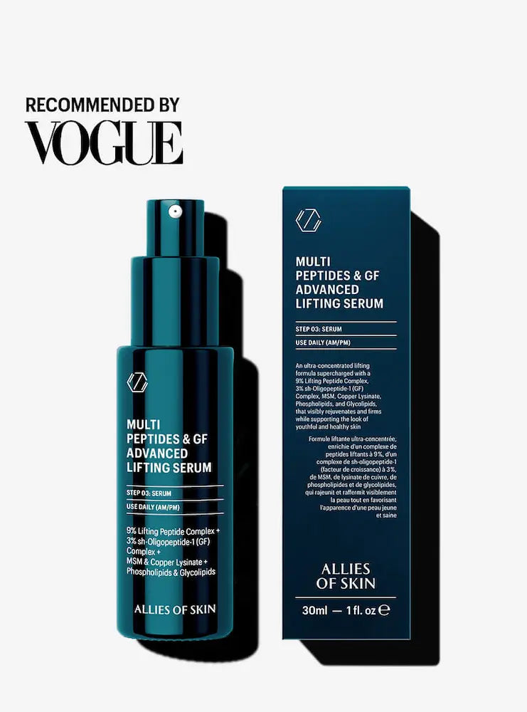 Allies of Skin Multi Peptides & GF Advanced Lifting Serum 1 oz