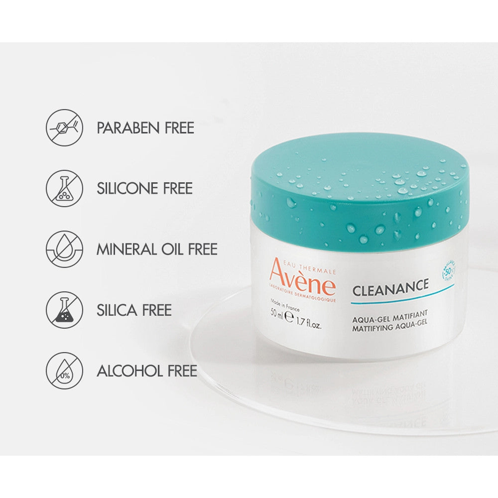 Avène Cleanance Mattifying Aqua-Gel 1.7 fl oz - Skin Elite - preferences
