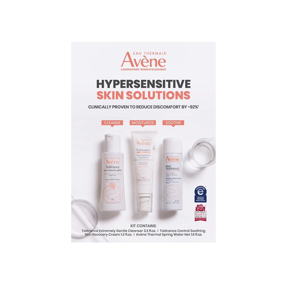 Avène Hypersensitive Skin Solutions Kit - set of 3 - Skin Elite - front