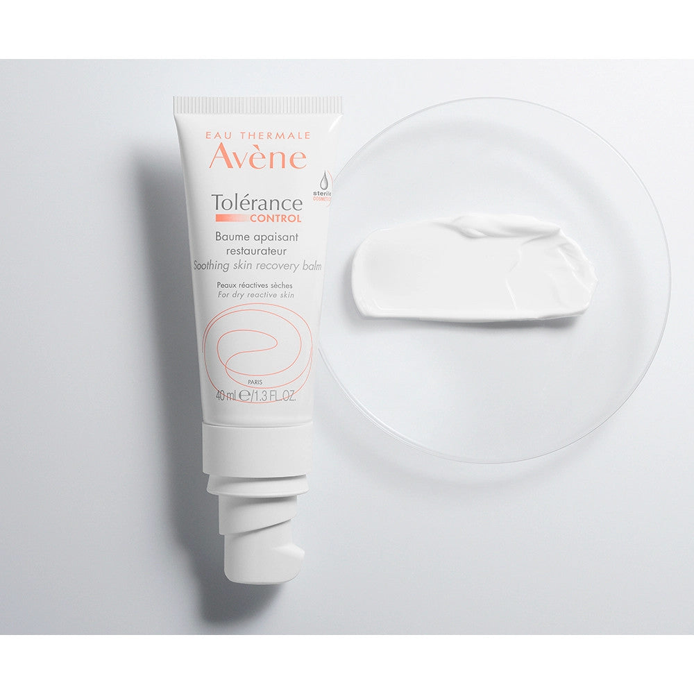 Avène Tolerance Control Soothing Skin Recovery Balm 1.3 oz - Skin Elite - swatch + product