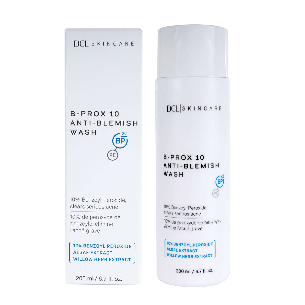 DCL B Prox 10 Anti-Blemish Wash 8 fl oz - SkinElite - with box