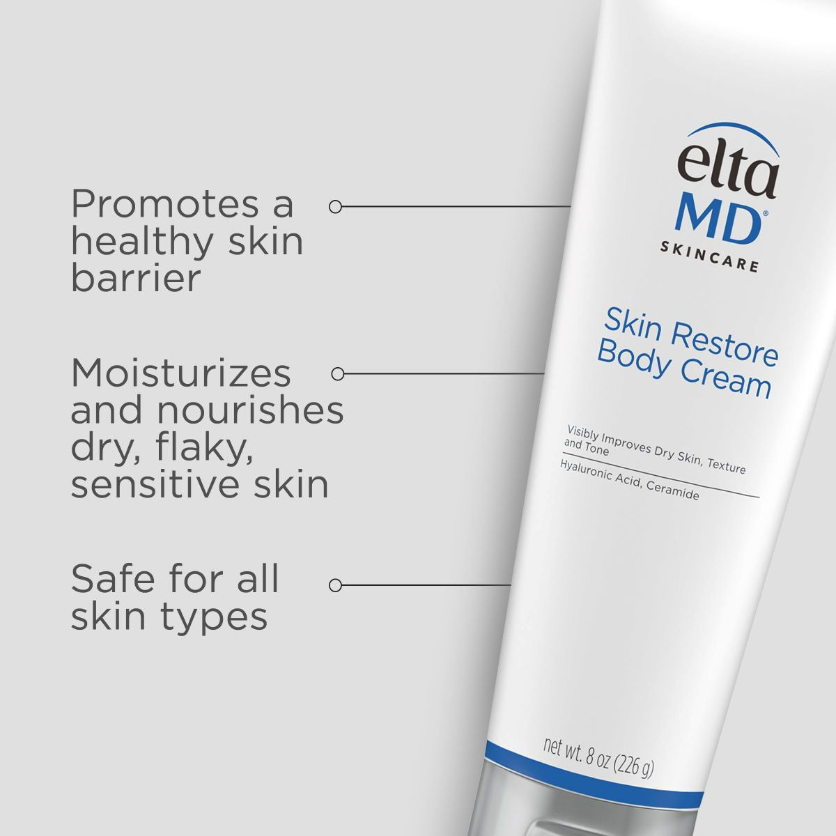 EltaMD Skin Restore Body Cream 8 fl oz - SkinElite - benefits
