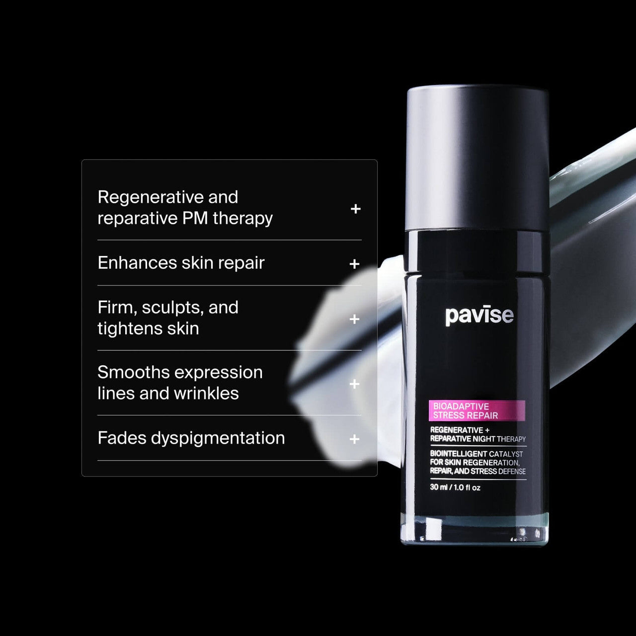 Pavise Bioadaptive Stress Repair 1 fl oz - SkinElite - benefits
