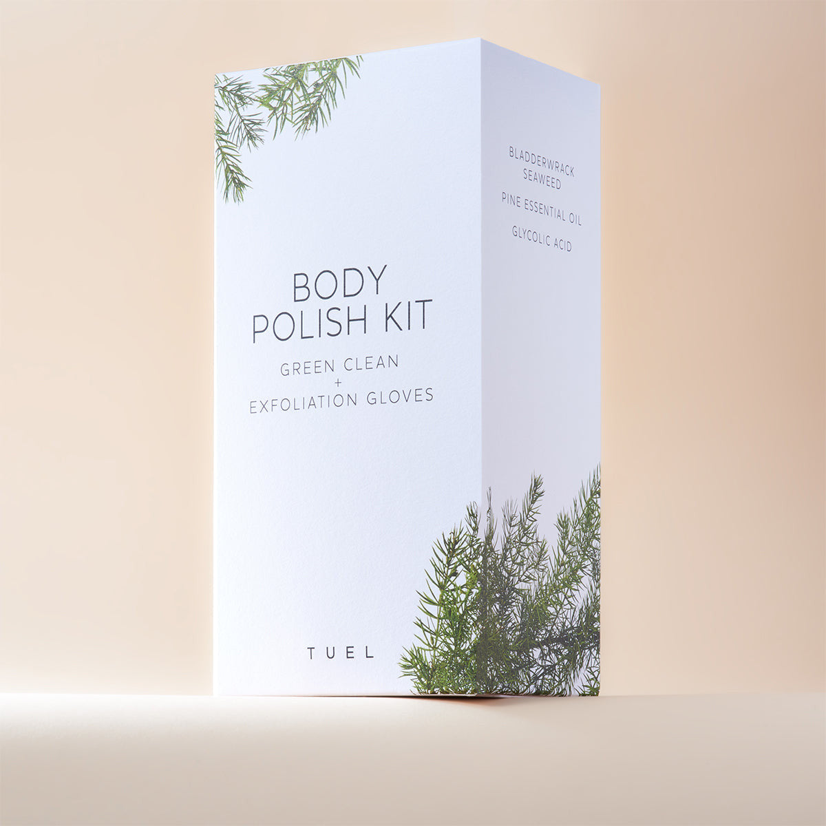 Tuel Body Polish Exfoliation Kit 8 oz - SkinElite - box
