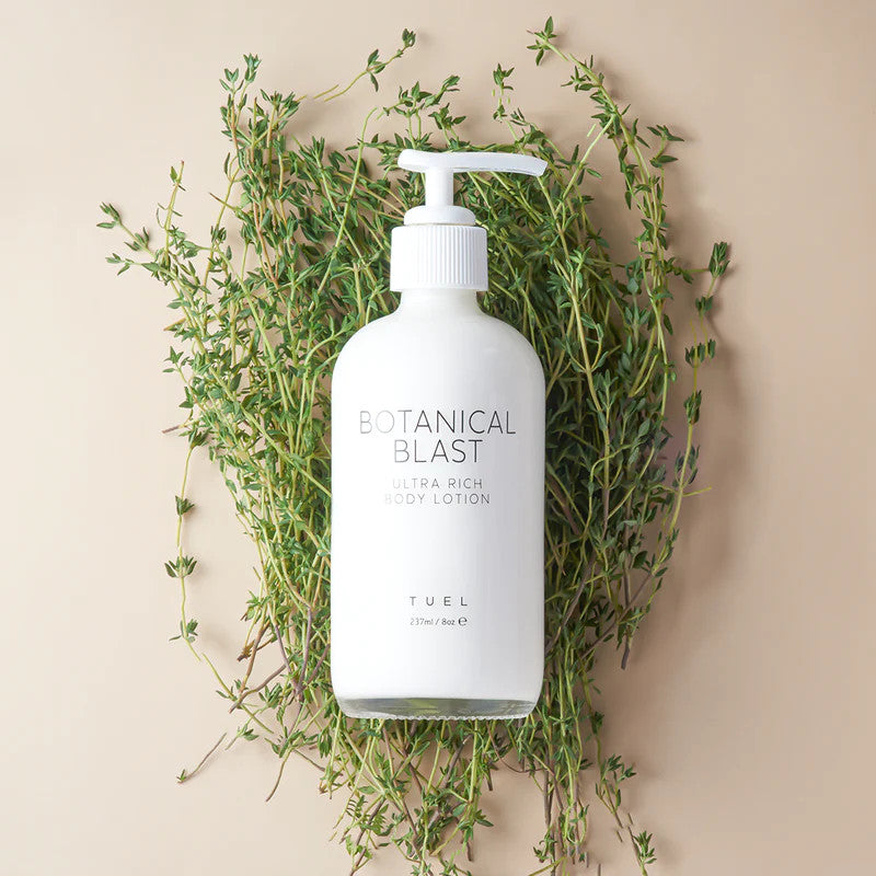 Tuel Botanical Blast Ultra Rich Body Lotion 8.0 fl oz. Ingredients