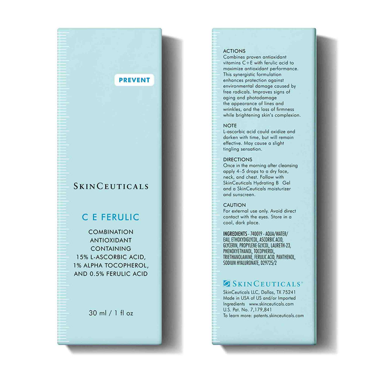 SkinCeuticals C E Ferulic® With 15% L-Ascorbic Acid 1 fl oz - SkinElite - box