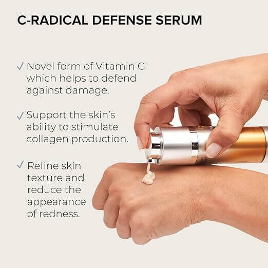 Skin Elite | C-Radical Defense Antioxidant Serum bullet points
