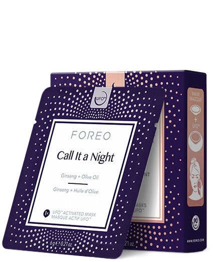FOREO Call It a Night UFO mask (7 masks) - SkinElite - packet with box