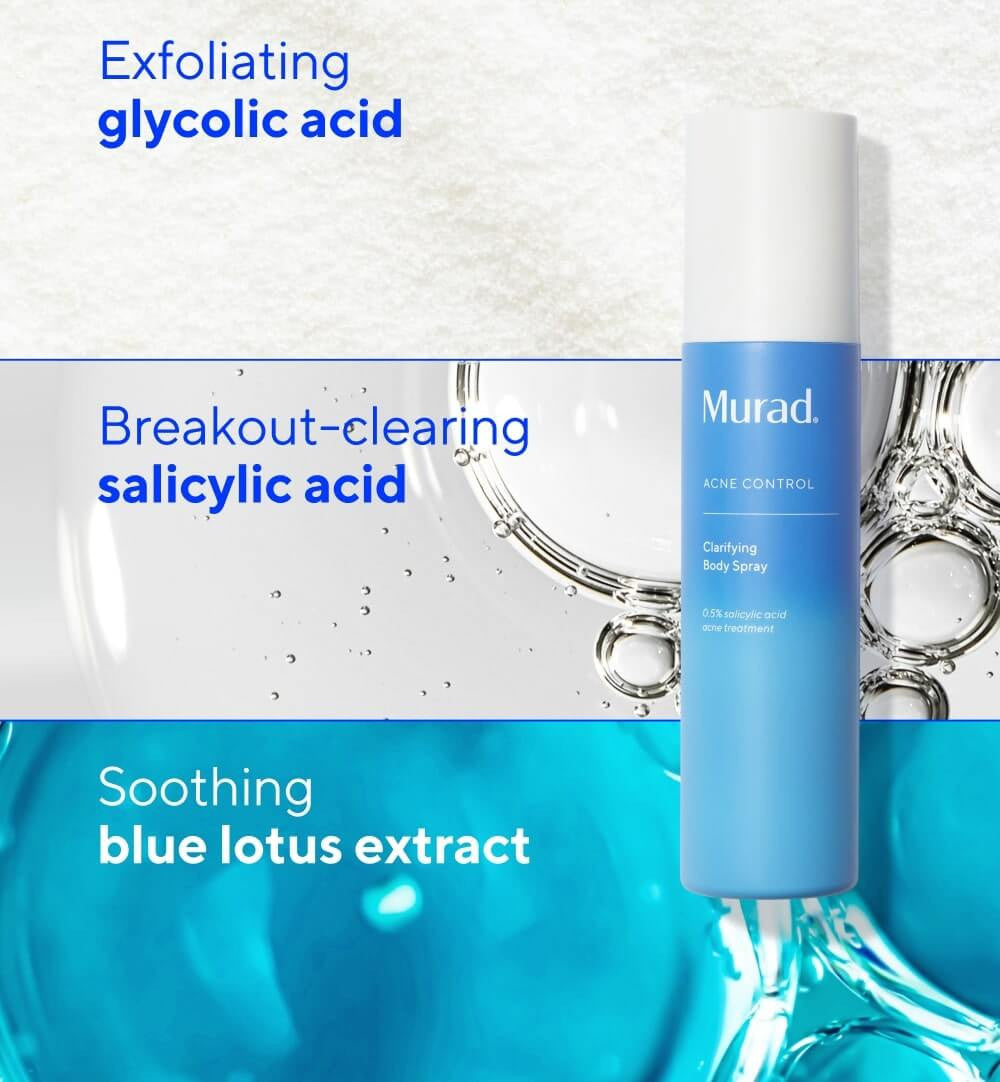 Murad Clarifying Body Spray 6 fl oz - SkinElite - ingredients