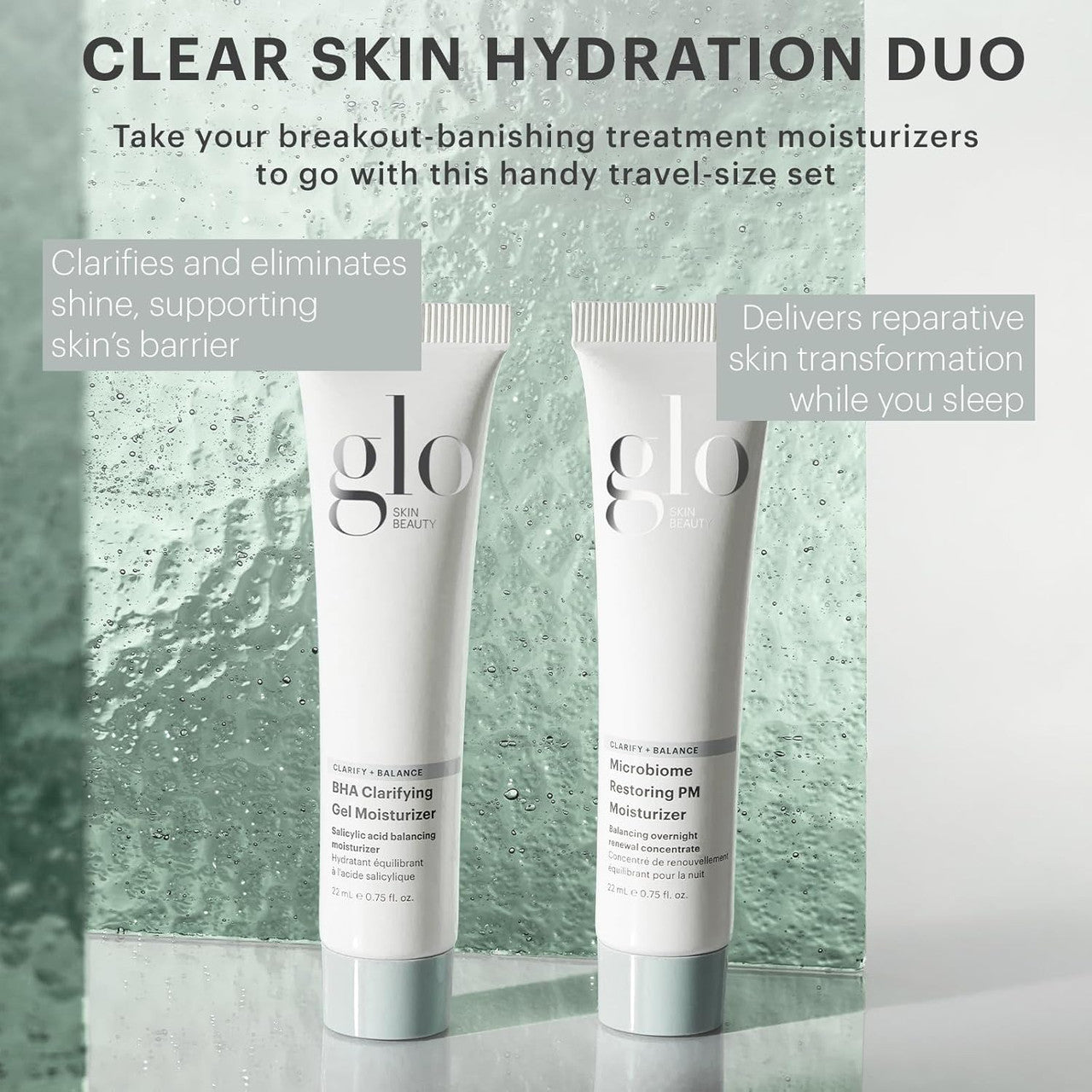 Clear Skin Hydration Duo 2 side by side