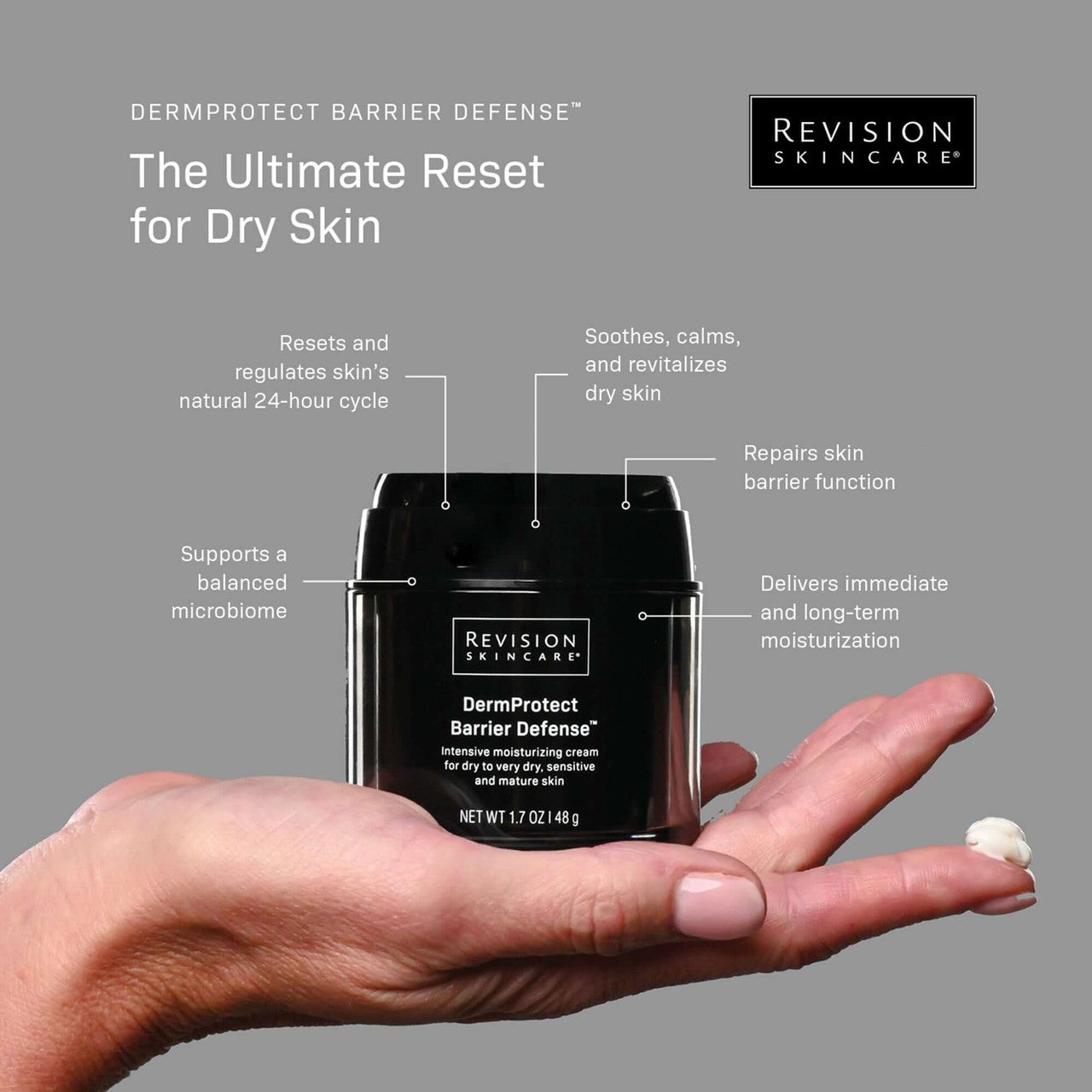 Revision DermProtect Barrier Defense™ 1.7 oz - SkinElite - benefits
