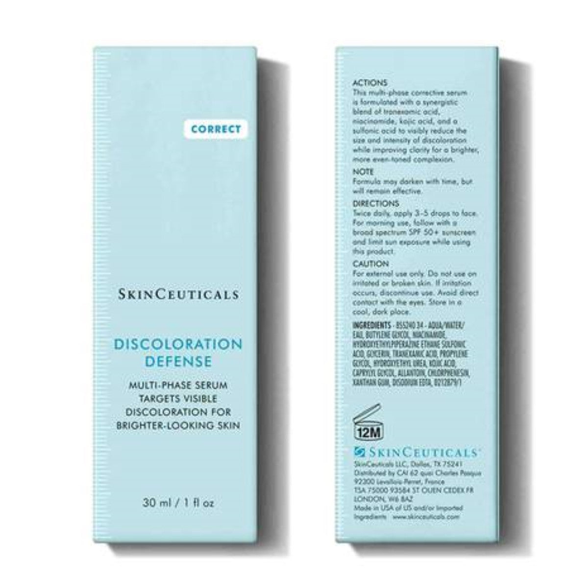 SkinCeuticals Discoloration Defense 1 fl oz - SkinElite - box