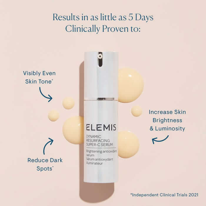 Elemis Dynamic Resurfacing Super-C Serum | SkinElite - benefits