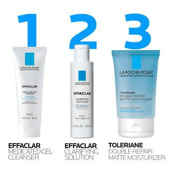La Roche-Posay Effaclar Daily Acne Essentials Kit | Skin Elite