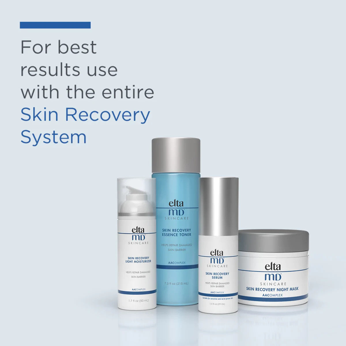 EltaMD Skin Recovery Night Mask system