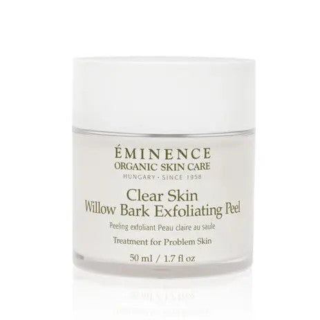 Eminence Clear Skin Willow Bark Exfoliating Peel 1.7 fl oz available at Skin Elite