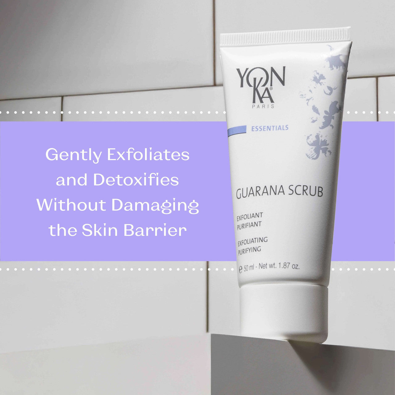 Yon-Ka Paris Guarana Scrub 1.87 oz - Skin Elite - benefits