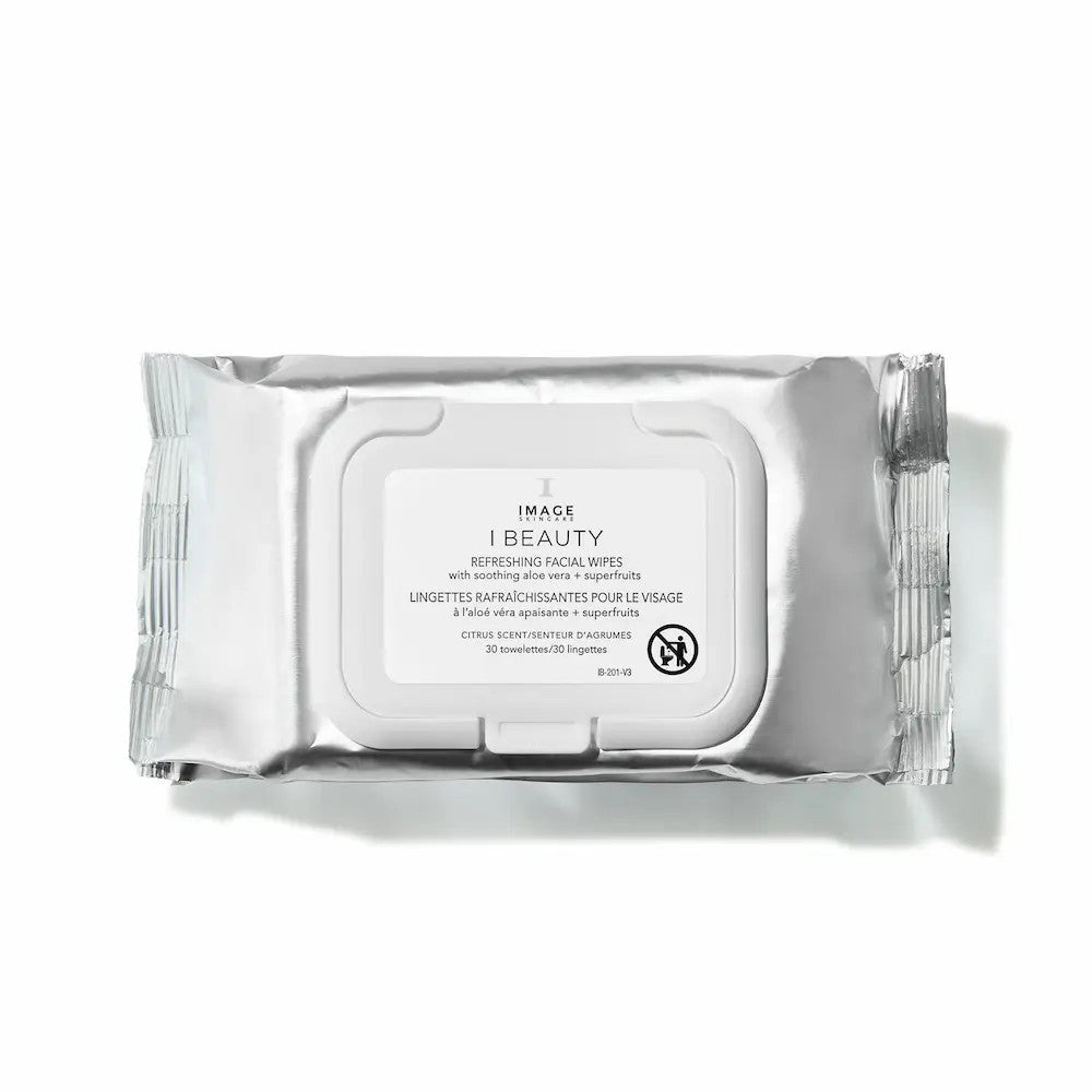 IMAGE BEAUTY Refreshing Facial Wipes - 30 towelettes available at Skin Elite