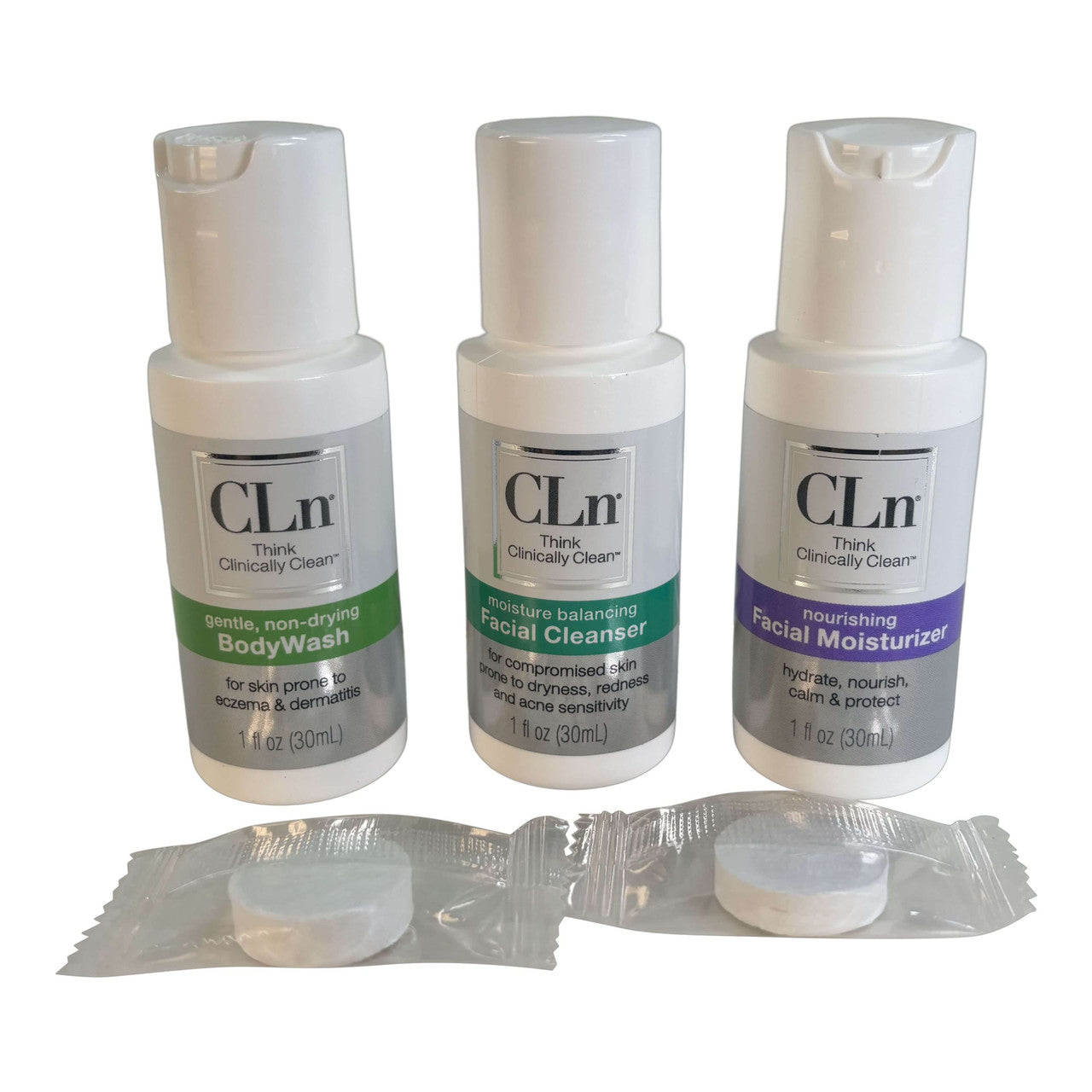 CLn Mini Cleansing Kit - set of 3 - SkinElite